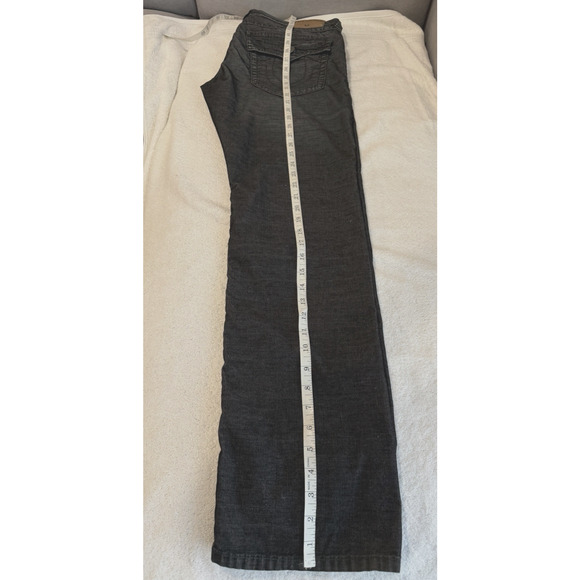 True Religion Jeans Ricky Relaxed Straight Black Grey corduroy Men's Size 34X 33 - Picture 4 of 13